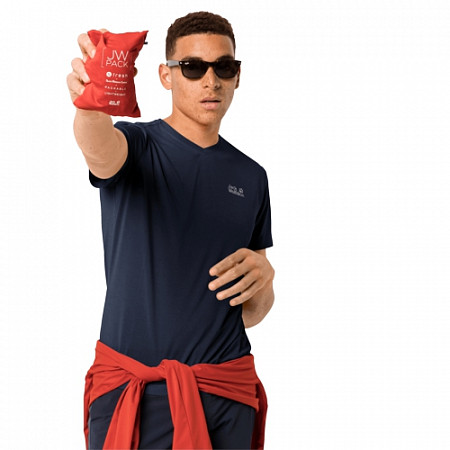 Футболка мужская Jack Wolfskin Jwp T M night blue