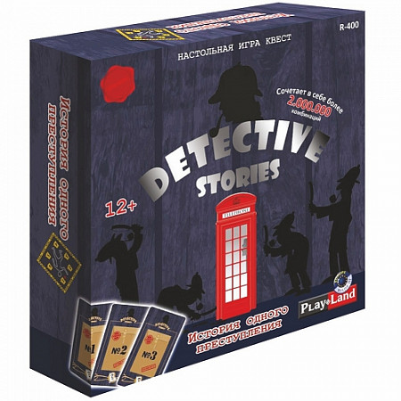 На картинке изображен Настольная игра Play Land Детективные истории История одного преступления R-400 Настольная игра Play Land Детективные истории История одного преступления R-400