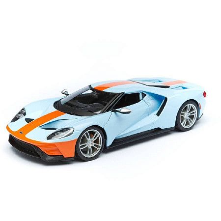 Машинка Maisto 1:18 2017 Ford GT (31384) blue/orange