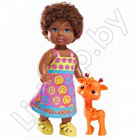 Кукла Evi Love Child of the World 12 см. (105732297) с жирафиком