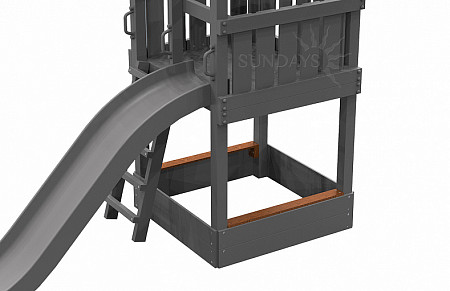 На картинке изображен Лавочки для площадки Little Panda Непоседа Лавочки для площадки Little Panda Непоседа