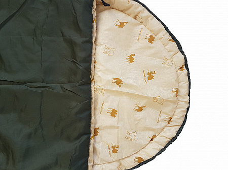Спальный мешок туристический до -10 градусов Balmax (Аляска) Econom series khaki
