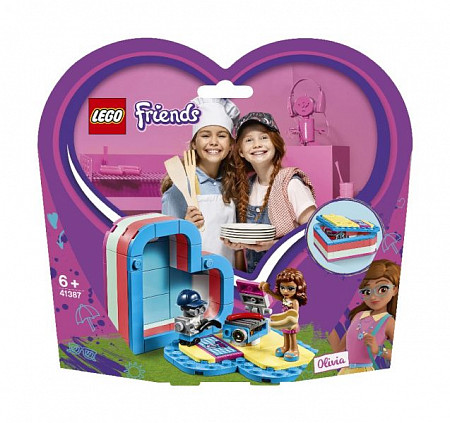 Конструктор LEGO Friends Летняя шкатулка-сердечко для Оливии 41387