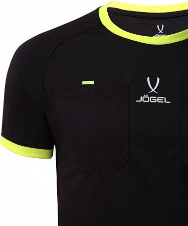 Футболка судейская Jogel Referee tee black