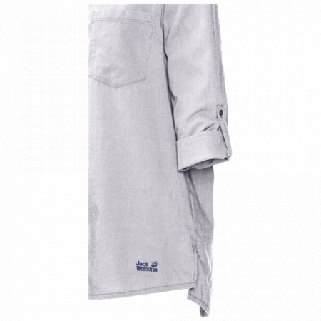 Рубашка женская Jack Wolfskin Indian Springs Shirt Women white rush stripes
