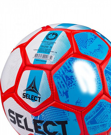 Мяч футбольный Select Classic №5 white/blue/orange