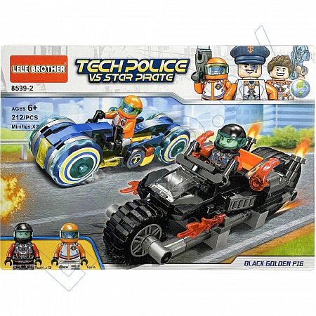 Конструктор UniToys Tech Police vs Star Pirate (8599-2)