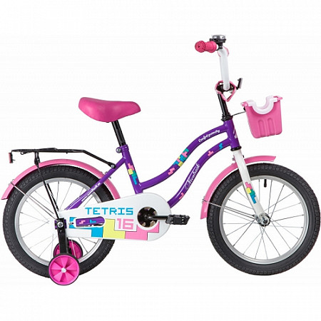 Велосипед Novatrack Tetris 16" (2020) 161TETRIS.VL20 purple
