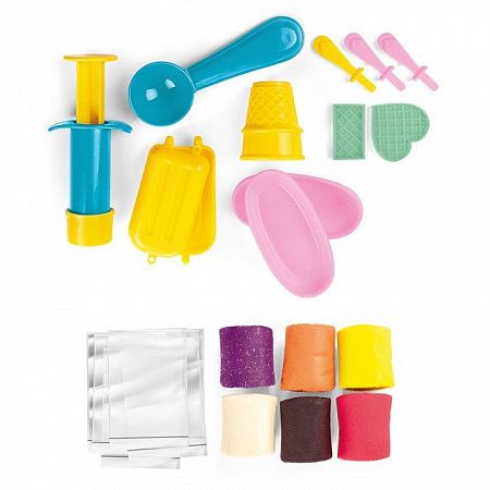 Набор для лепки Genio Kids-Art Тесто-пластилин Любимое мороженое  TA2004