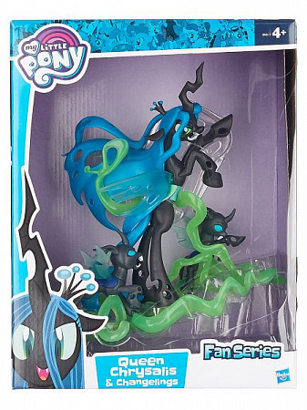 На картинке изображен Игровой набор My Little Pony Королева Кризалис Игровой набор My Little Pony Королева Кризалис