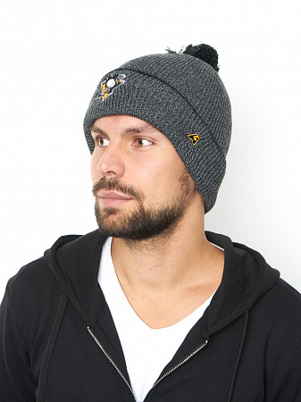 Шапка Atributika&Club NHL Pittsburgh Penguins 59079 grey