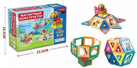 Магнитный конструктор Ausini Щенячий патруль LQ616