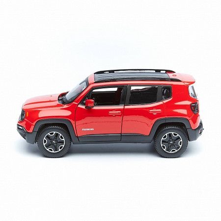 Масштабная модель автомобиля Maisto 1:24 Джип Ренегат (31282) red