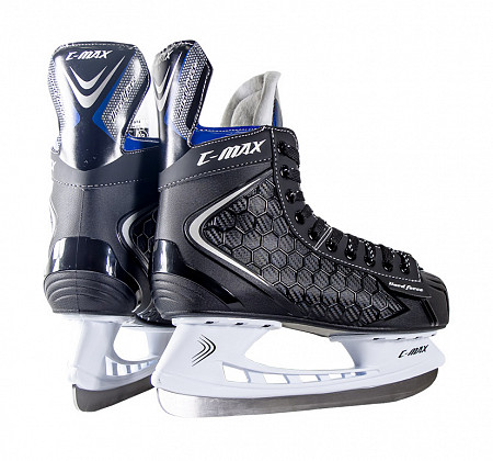 Коньки хоккейные Спортивная коллекция MaxCity C-MAX blue