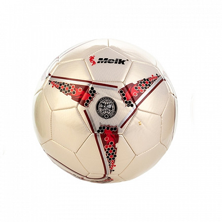 Мяч футбольный Meik MK-041 red/silver