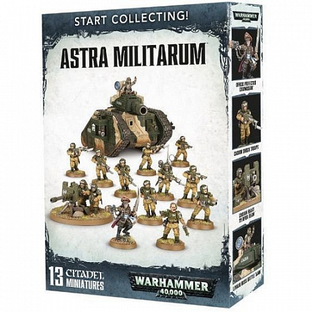 На картинке изображен Фигурки Games Workshop Warhammer: Start Collecting! Astra Militarum 70-47 Фигурки Games Workshop Warhammer: Start Collecting! Astra Militarum 70-47