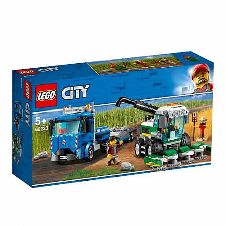 Конструктор LEGO City Транспортировщик для комбайнов 60223