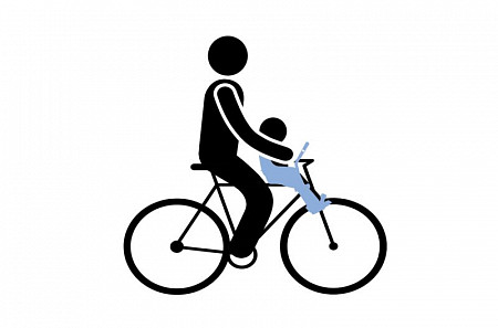 Детское велосипедное кресло Thule RideAlong Mini light grey (100104)