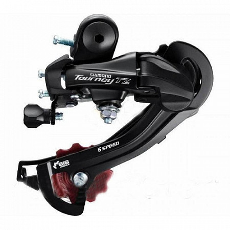 Переключатель задний Shimano Tourney крепление на петух TZ500 GS