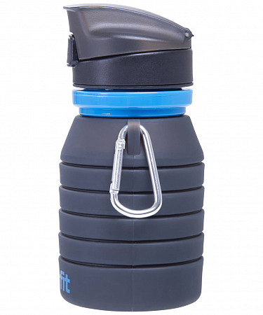 Складная бутылка для воды Starfit FB-100 с карабином