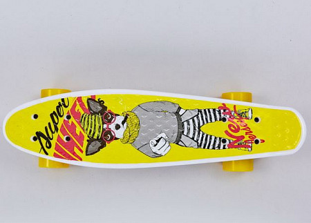 Penny board (пенни борд) MicMax JP-HB-135 yellow