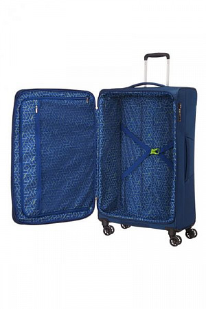 Чемодан American Tourister MatchUP 80см 77G-11005 Blue