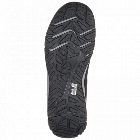 На картинке изображен Полуботинки женские Jack Wolfskin Maze Texapore Low W black / grey Полуботинки женские Jack Wolfskin Maze Texapore Low W black / grey