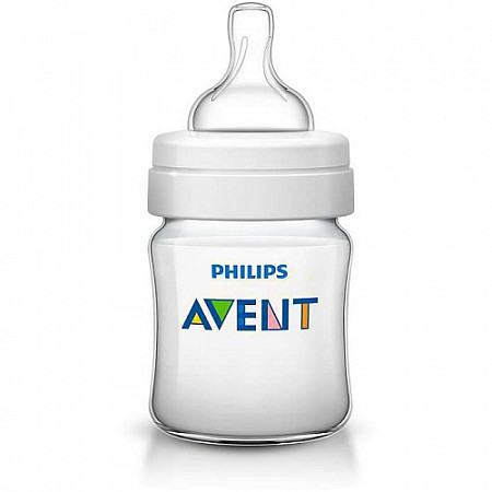 На картинке изображен Бутылочка для кормления Avent Classic+ 125 мл SCF560/17 Бутылочка для кормления Avent Classic+ 125 мл SCF560/17