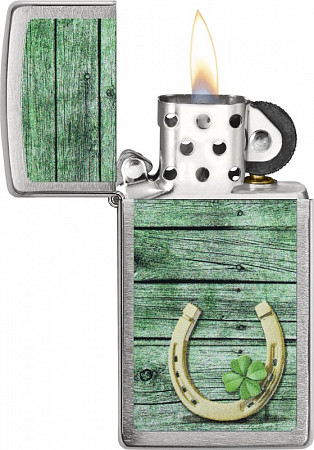 Зажигалка Zippo Slim Horseshoe Design 49123