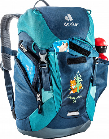 На картинке изображен Рюкзак Deuter Waldfuchs 14 3610321-3351 midnight/petrol (2021) Рюкзак Deuter Waldfuchs 14 3610321-3351 midnight/petrol (2021)