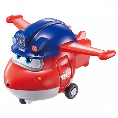 Мини-трансформер Super Wings Команда Полиции Джетт EU730031