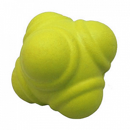 Мяч для тренировки вратарей Re-action ball d=7cm yellow