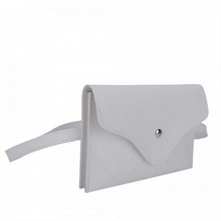 На картинке изображен Поясная сумка женская Ors Oro OMS-0151 white Поясная сумка женская Ors Oro OMS-0151 white