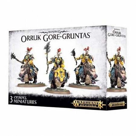 На картинке изображен Фигурки Games Workshop Warhammer: Ironjawz Orruk Gore-Gruntas 89-30 Фигурки Games Workshop Warhammer: Ironjawz Orruk Gore-Gruntas 89-30