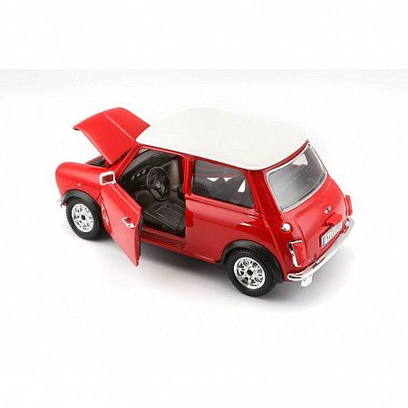 Коллекционная машина Bburago 1:24 Mini Cooper 1969 (18-22011) red