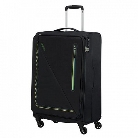 Чемодан средний American Tourister LITE VOLT MA8*19 003 black