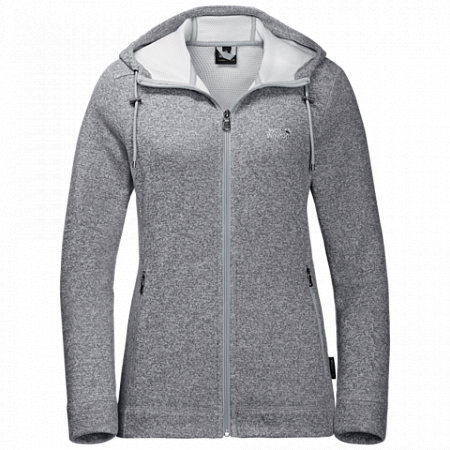 Джемпер женский Jack Wolfskin Finley Jacket Women slate grey