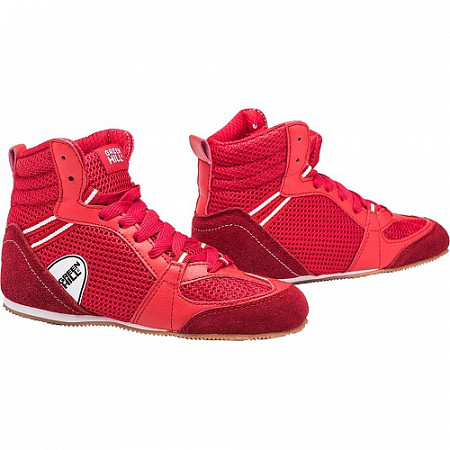 Обувь для бокса Green Hill PS006 низкая Red