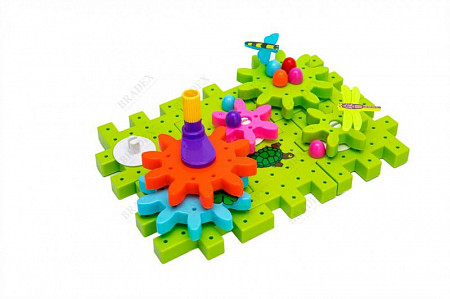 На картинке изображен Конструктор на приводном механизме Bradex "Удивительный сад" DE 0309 Конструктор на приводном механизме Bradex "Удивительный сад" DE 0309