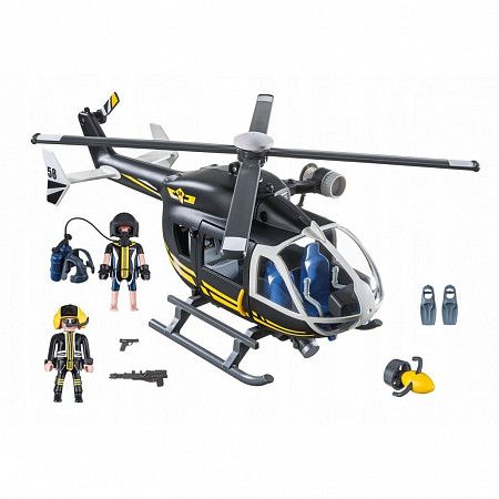 Игровой набор Playmobil Тактическое Подразделение: Вертолет 9363