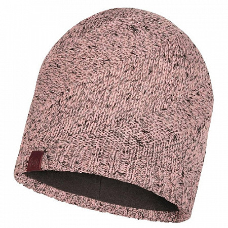 На картинке изображен Шапка Buff Knitted & Polar Hat Arne Pale Pink Шапка Buff Knitted & Polar Hat Arne Pale Pink