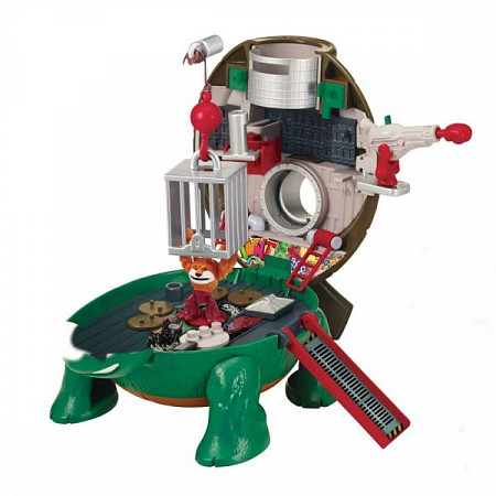 На картинке изображен Игровой микро набор Playmates Черепашки-ниндзя Рафаэль на крыше 87814 Игровой микро набор Playmates Черепашки-ниндзя Рафаэль на крыше 87814