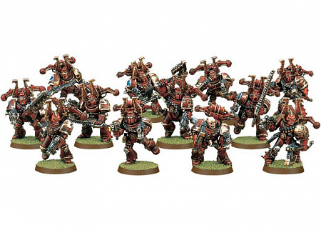 Фигурки Games Workshop Warhammer: Chaos Space Marines Khorne Berzerkers 43-10