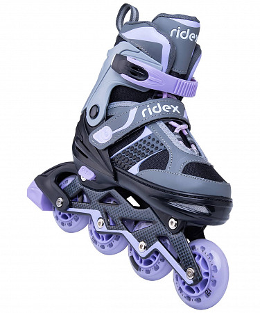 Роликовые коньки раздвижные Ridex Velum purple