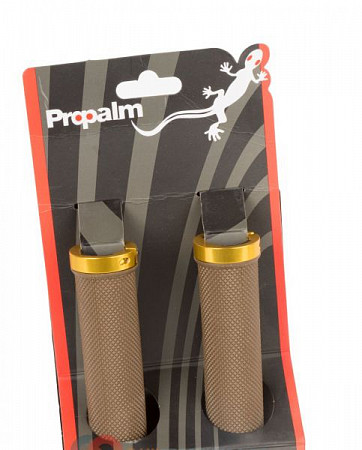 Грипсы Propalm Поверхность Dimond 120мм HY-607EP Brown/Gold