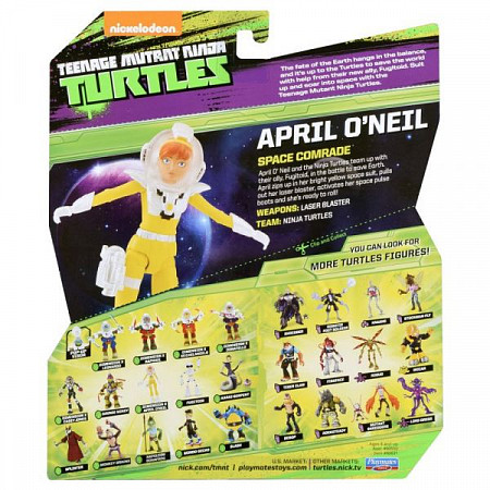 Игрушка Turtles Фигурка 10-12,5 см Эйприл ко смический командир 90631