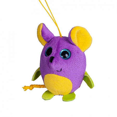 Мягкая игрушка Fancy Глазастик мышка KGU0 purple