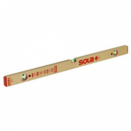 Уровень Sola 800мм 3 глазка gold AZ 3 80 01169101