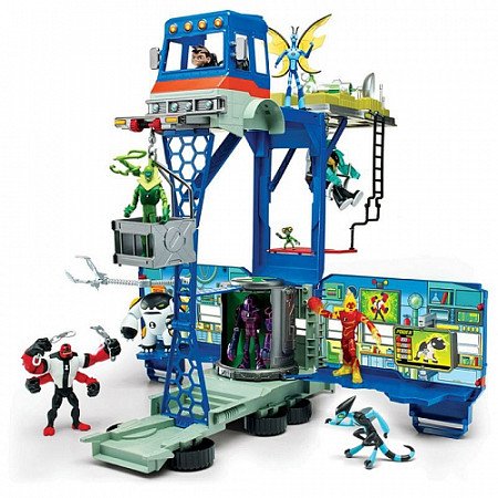 На картинке изображен Игровой набор Ben 10 Трейлер-трансформер 77671 Игровой набор Ben 10 Трейлер-трансформер 77671