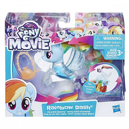 На картинке изображен Игровой набор My Little Pony Подводные Пони-подружки Рейнбоу Дэш (E0188) Игровой набор My Little Pony Подводные Пони-подружки Рейнбоу Дэш (E0188)